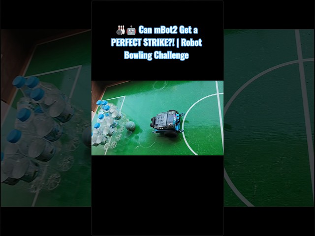🎳🤖 Can mBot2 Get a PERFECT STRIKE?! | Robot Bowling Challenge