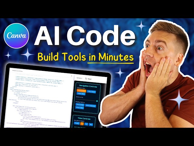 Canva AI Code Tutorial | Build Web Apps with Canva!