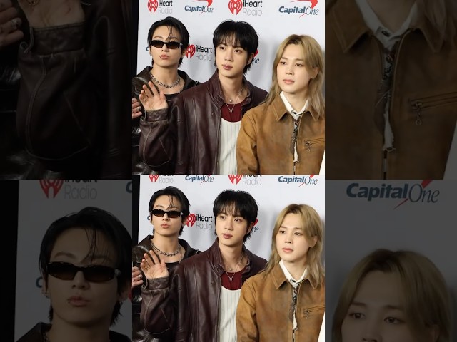 BTS attend the 2026 iHeart Music Festival red carpet