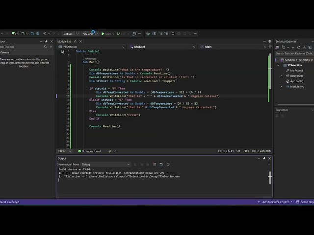 A-Level ComputerScience: (CODING) Visual Basic Variables, UserInputs, String functions, Selection
