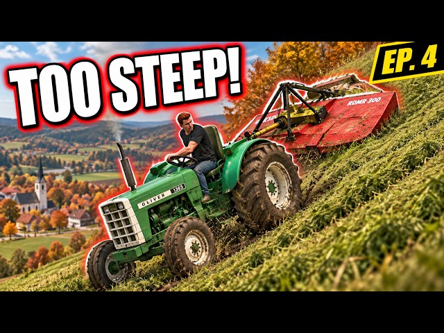 I HAD TO MOW BACKWARDS! | Deutschland | FS25 Competitive MP | Episode 4