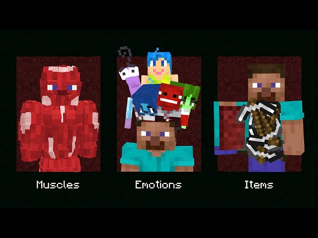 What's Inside Minecraft Steve?