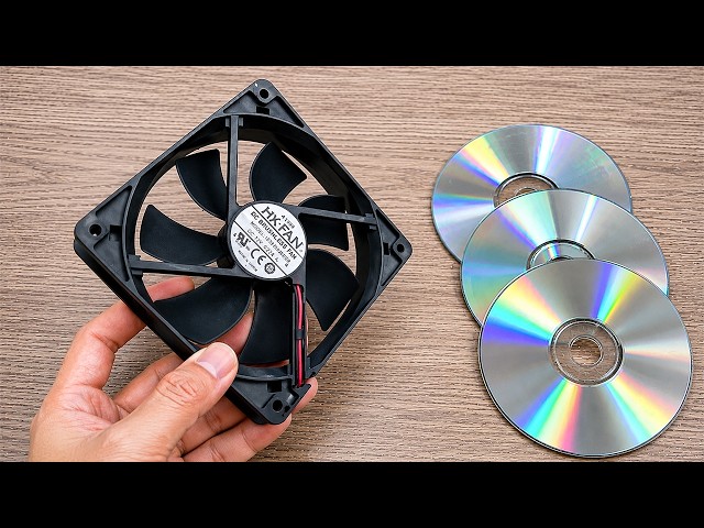 Millions of People Don't Know the Hidden Use of a Fan and CD! A Genius DIY Idea 😱 | Creation Hack