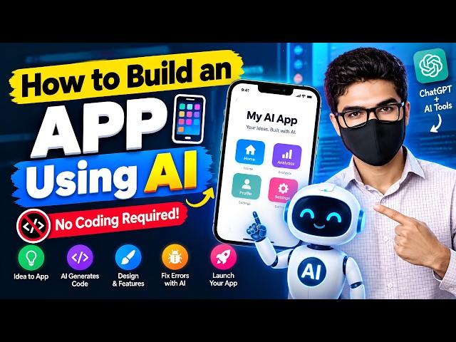 How to Build an App Using AI in 2026 — No Coding Required! 🤖📱