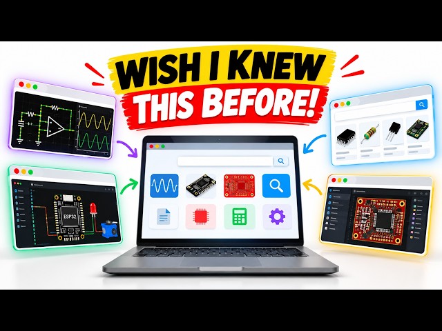 12 Useful Websites for Electronics Beginners!