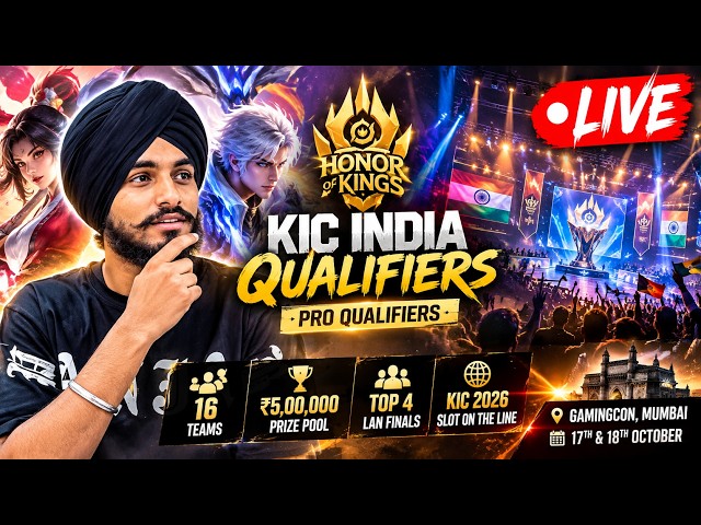 🔴 LIVE: 16 Teams. 1 KIC 2026 Slot. 🏆 | Honor of Kings
