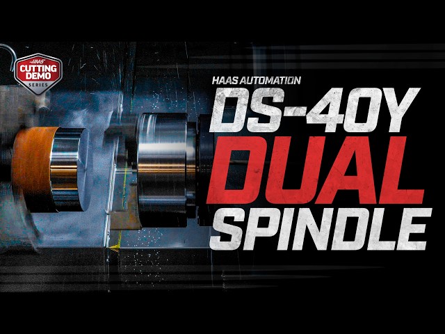 DS-40Y - The Biggest Haas Dual-Spindle Turning Center - Haas Automation, Inc.