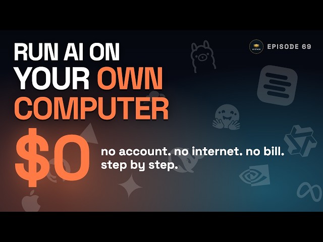 How To Actually Run AI On Your Own Computer | The AI Stack 69