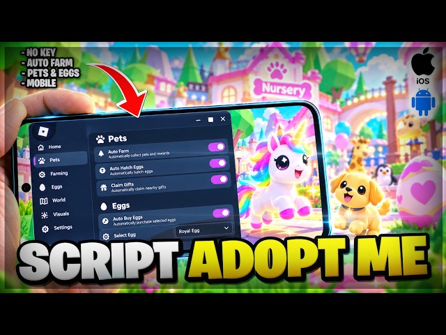 Adopt Me Script - How I Got Script Adopt Me - NEW Adopt Me Script Roblox - Auto Farm, Trade, Pet