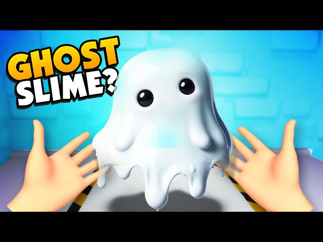 Using SLIME In VR To Make a Real GHOST! - Slime Lab VR