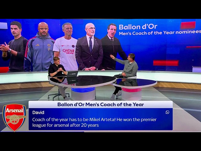 Will Mikel Arteta Win the Ballon d' Or Coach of the Year? | Is Arteta the Best Manger in PL!!