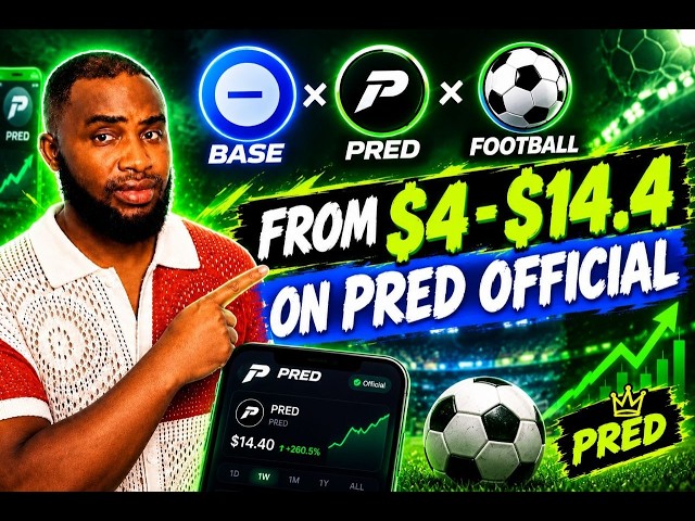 FROM $4 - $14.4 ON PRED OFFICIAL #football #footballshorts #airdrop #web3 #viral #predictions