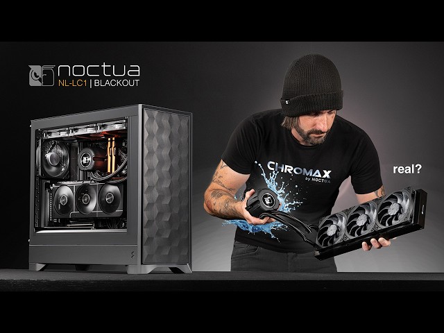 The Ultimate Noctua AIO Doesn't Exi... (wait) | NL-LC1 + Fractal Design Pop 2 Air PC build