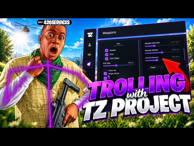 I Tried TZ Cheat And It's THE MOST FUN I've Had In FiveM 😂