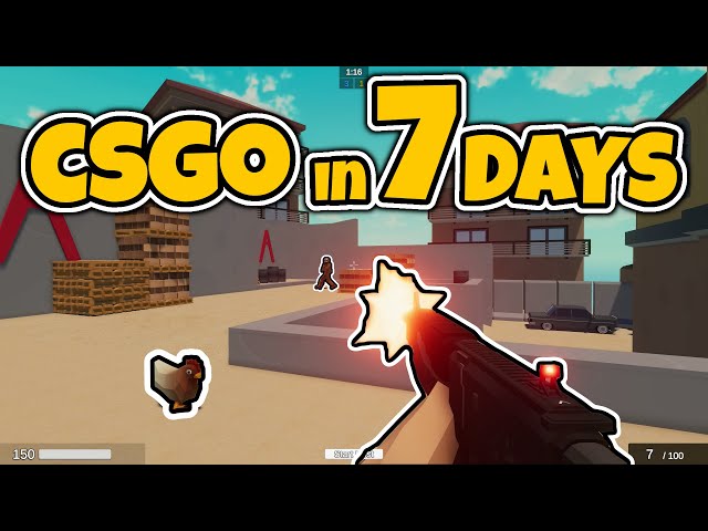 How We Remade CSGO in 7 Days | Multiplayer | Unity | Steam