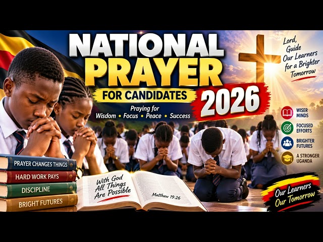 🙏 National Prayer for Candidates 2026 | Preparing for Final Exams