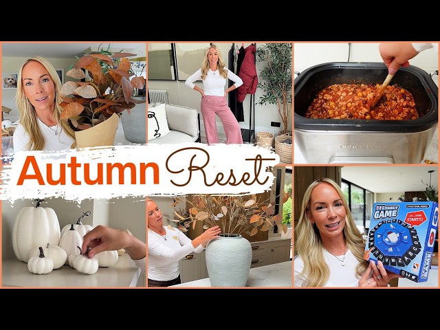Get it ALL Done 🍂 Autumn Hauls, Fall Decor, Cleaning, Birthday Prep & Mum Life