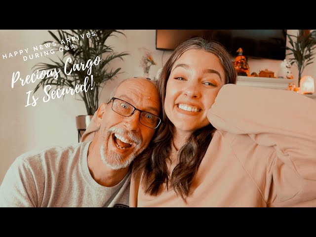 Q&A + PRECIOUS CARGO IS SECURED! PREGNANCY JOURNEY UPDATE