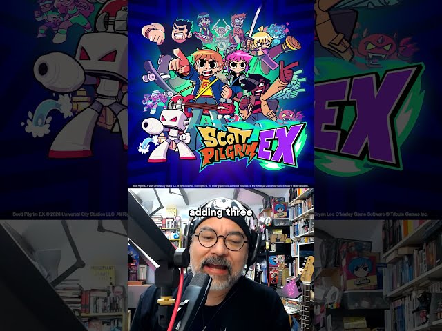 Scott Pilgrim creator and anime fan Bryan Lee O'Malley REVEALS video game updates!