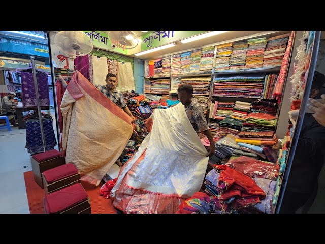 ✨️পূজার জন্য কাড়াকাড়ি অফার চলছে পূর্ণিমা শাড়িতে এক নজরে দেখুন কি অফার🎉🌺