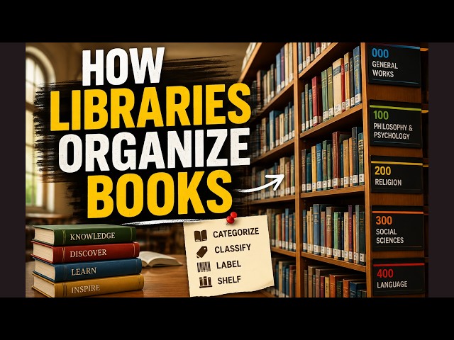 How Libraries Organize Books ll How would a librarian arrange books