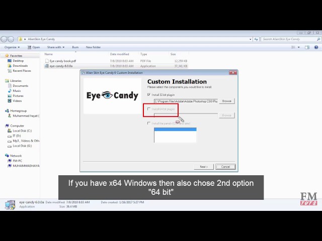 How to Install AlienSkin Eye Candy Photoshop Plugin [Tutorial]