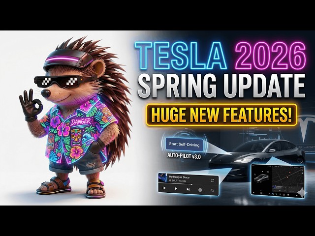 Tesla Spring 2026 Update is INSANE! 🤯 Every New Feature Revealed!