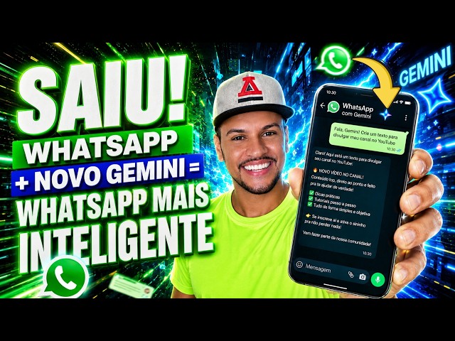 IT'S HERE! 🔥 New Gemini Now Controls WhatsApp All By Itself - 2026
