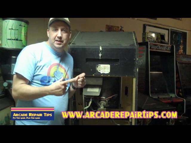 Arcade Repair Tips - Opening An Arcade Cabinet