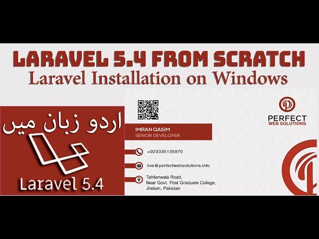 Laravel Tutorials For Beginners Part 02: How to Install Laravel on Windows in اردو / हिंदी