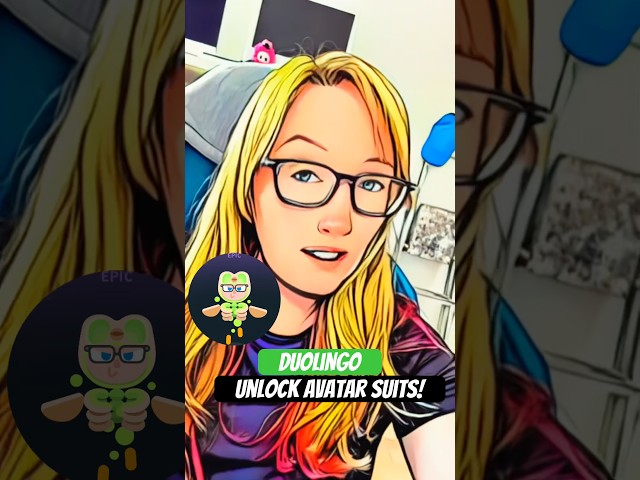 unlock Duolingo avatar suits easy & quick hack #duolingo