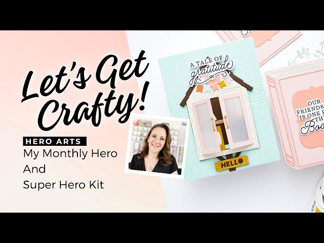 August 2026 Hero Arts Super Hero Kit | Stamps, Dies & Card Designs
