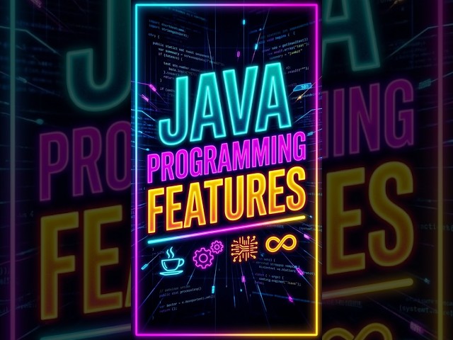 java programming language features #javatutorial #java