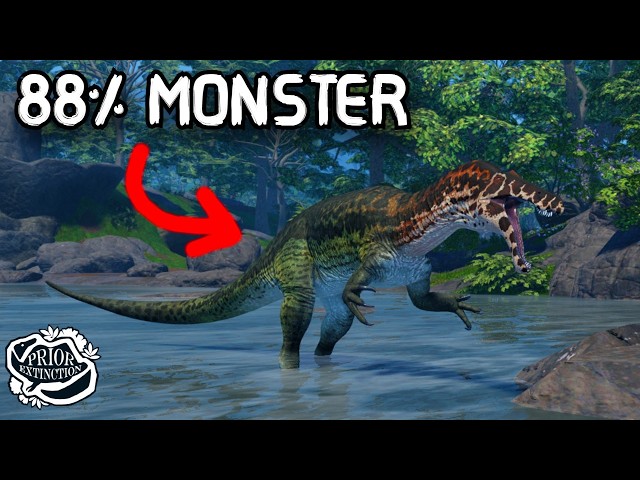 So I Monstered Suchomimus... Here's What Happened | Prior Extinction Roblox