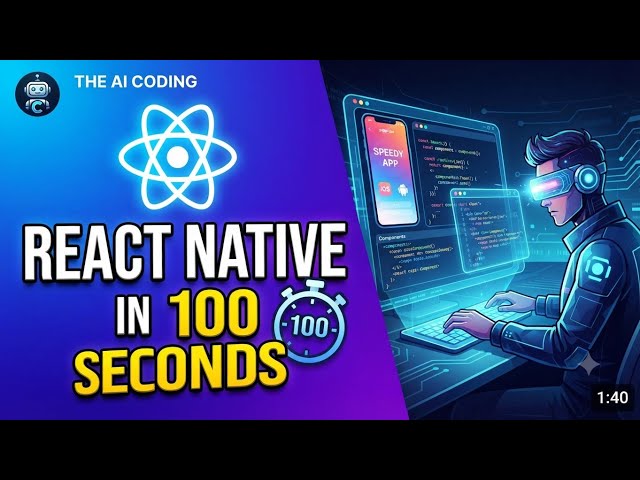 React Native in 100 Seconds: Build Cross-Platform Apps Easily