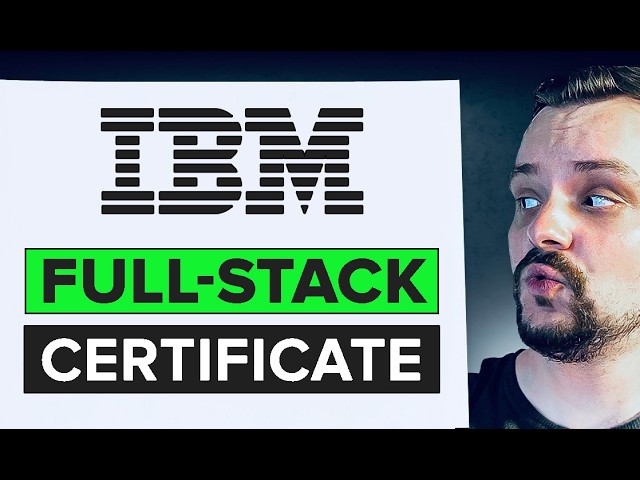 IBM Full Stack Software Developer Professional Certificate - Review 2026 (Coursera Review)