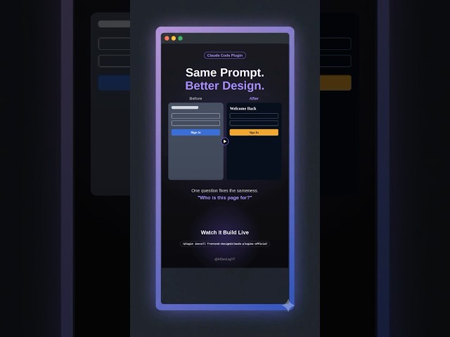 🎨 Why Every AI UI Looks the Same