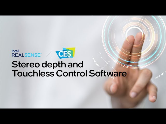 CES 2021 - Stereo depth and Touchless Control Software from Intel RealSense