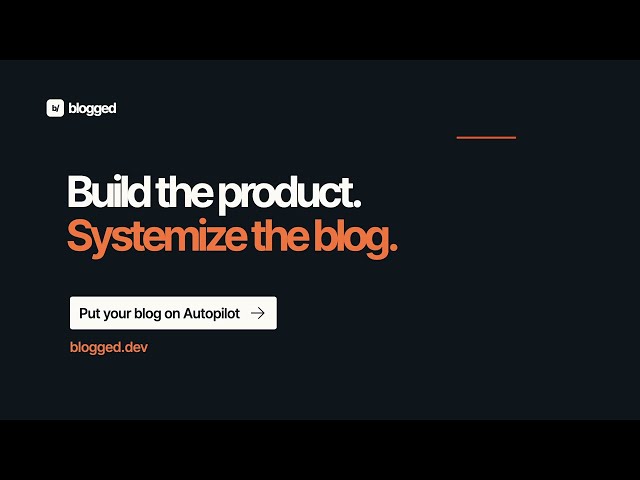 SaaS Blog Automation: Research to Publishing With Blogged