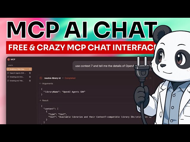 This Free & Opensource MCP Chat Tool is INSANE!