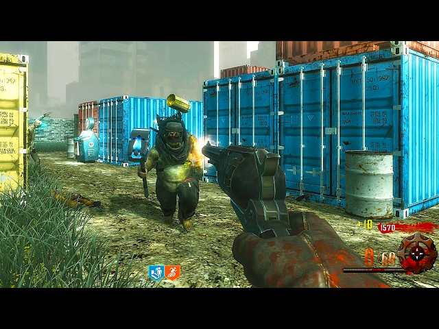 COD World at War Zombies:  Shipment 1983  Full  Gameplay  (No Commentary - 4K 60FPS)