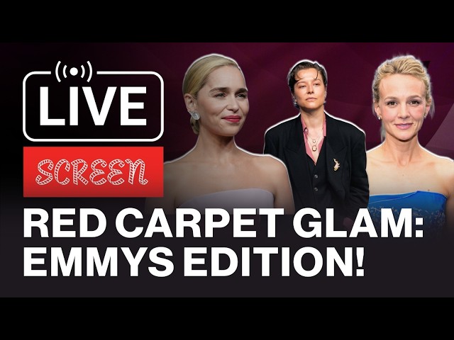 Emmy Awards 2026 Red Carpet LIVE: Star Arrivals, Best Dressed & Biggest Fashion Moments | Screen