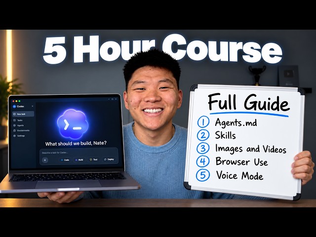Codex for Non-Coders (5+ Hour Course)