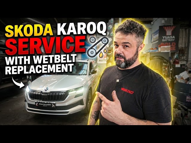 SKODA KAROQ BITS AND BOBS WITH A OILPUMP WETBELT REPLACEMENT... 