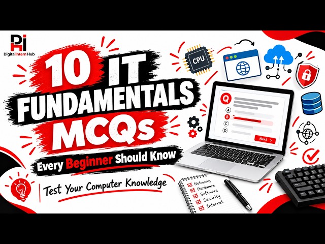 10 IT Fundamentals MCQs Every Beginner Should Know | Test Your Computer Knowledge