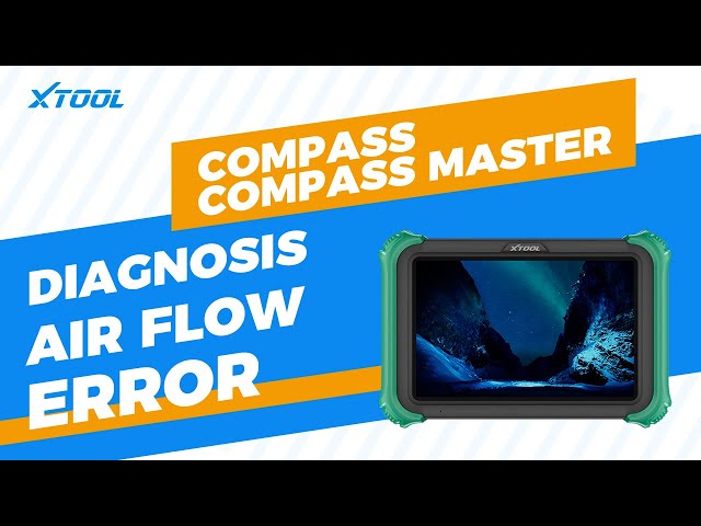 Diagnosing Air Flow Sensor Errors with XTOOL COMPASS | Real-Time MAF Repair Demo