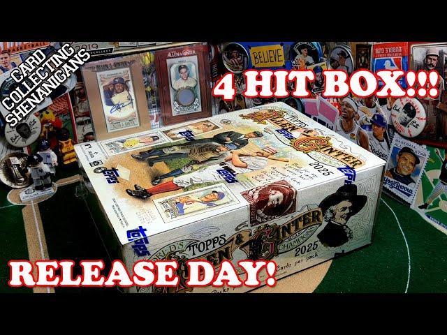 2025 Allen and Ginter Hobby Box Break | 4 Hit Box | Release Day