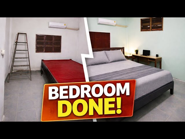 Ep.4 – Bedroom Transformation on a Budget (From Dirty to ...?)