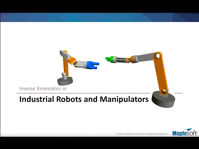 Inverse Kinematics for Industrial Robots and Manipulators