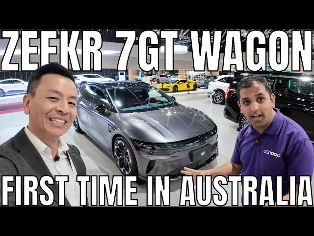 Zeekr 7GT Preview & Walkaround in Australia at 2025 Sydney EV Show